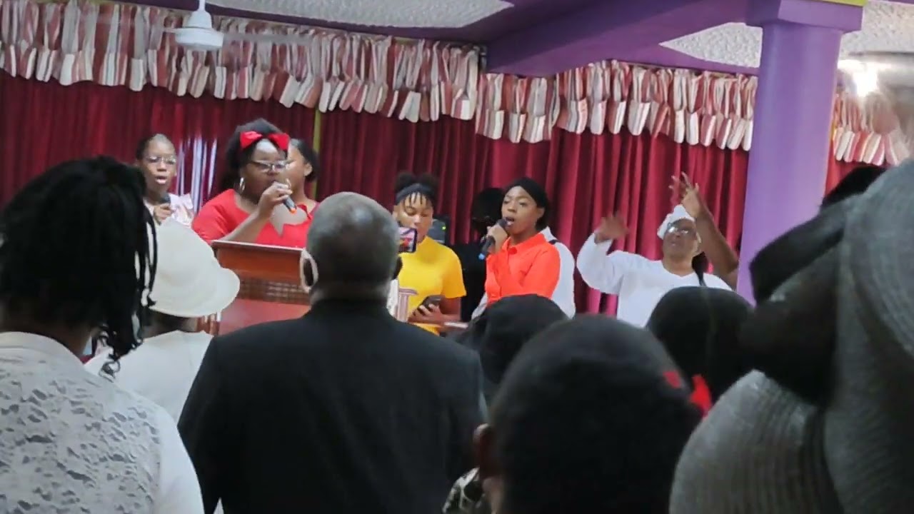 Church Of God Of Prophecy:  (##part 2)Lively Worship Jamaica.