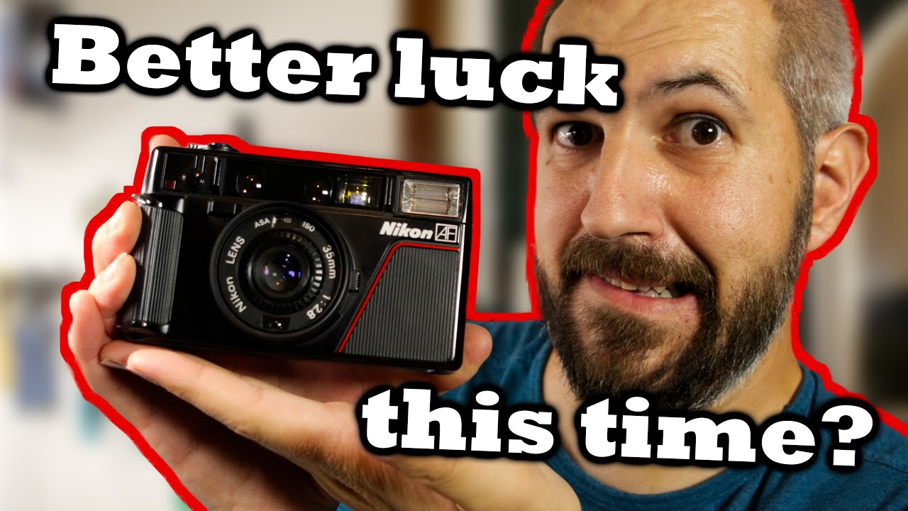 Better luck this time? Nikon L35AF with stuck shutter, no power, crazy timer, continuous shooting...