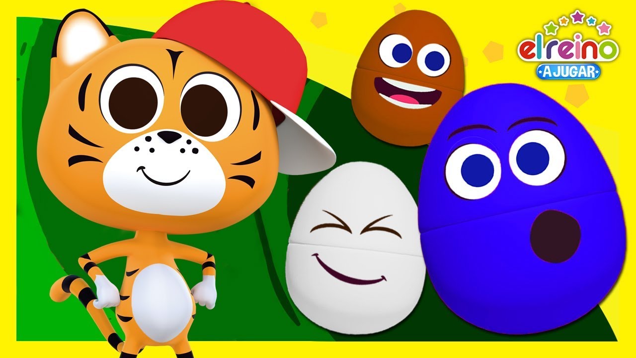 Huevos Sorpresa de Canciones del Zoo - Mona Lisa, El Tigrecito y La Mona Winona | A Jugar