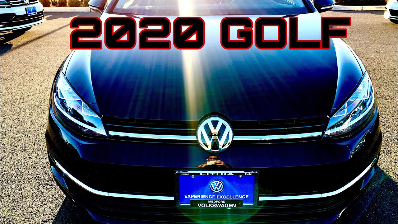 Интерьер и экстерьер VW Golf TSI 2020 года