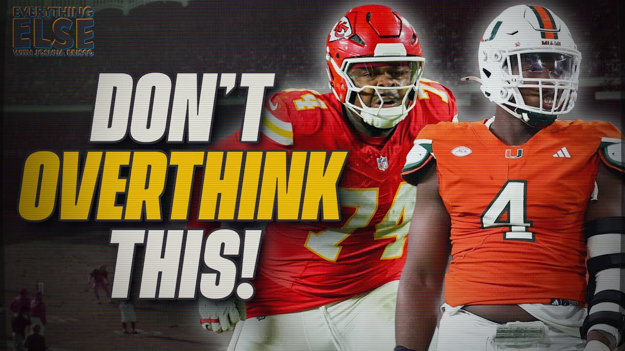 The Chiefs Shouldn't OVERTHINK Their First-Round Draft Pick | Everything Else 3/2/26