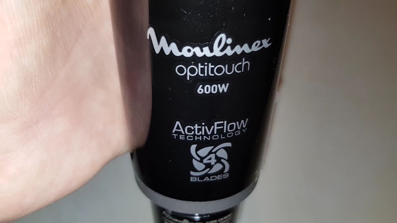 Hand Blender Moulinex Optitouch 600W ActivFlow Technology 4 Blades: unboxing, how to use, noise