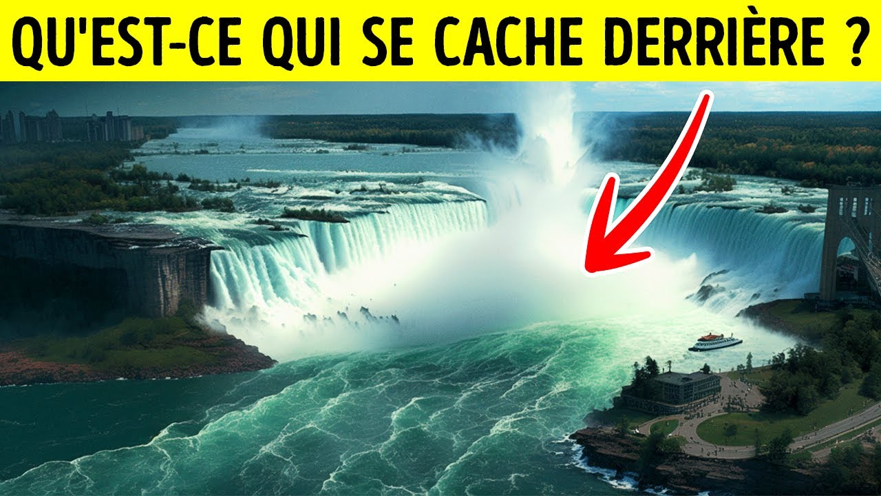 Des scientifiques ont drainé les chutes du Niagara en 1969 et ont fait une découverte étonnante