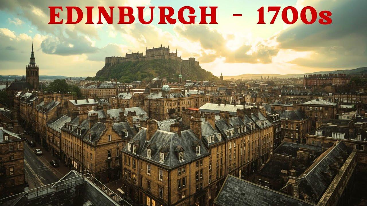 A Tour of Edinburgh in the 1700s (AI Reconstruction)