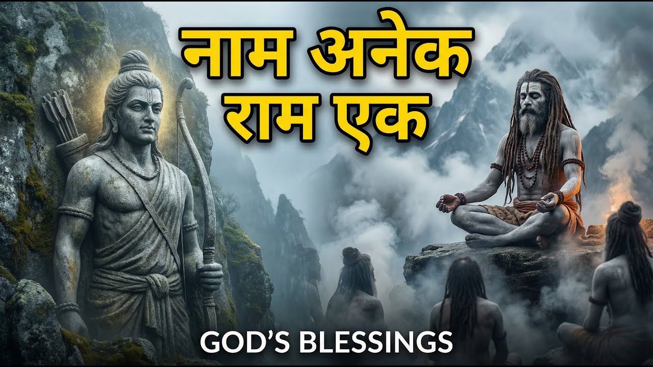 नाम अनेक, राम एक | Ram Ek Naam Anek | Powerful Ram Bhakti Song | Morning Ram Bhajan