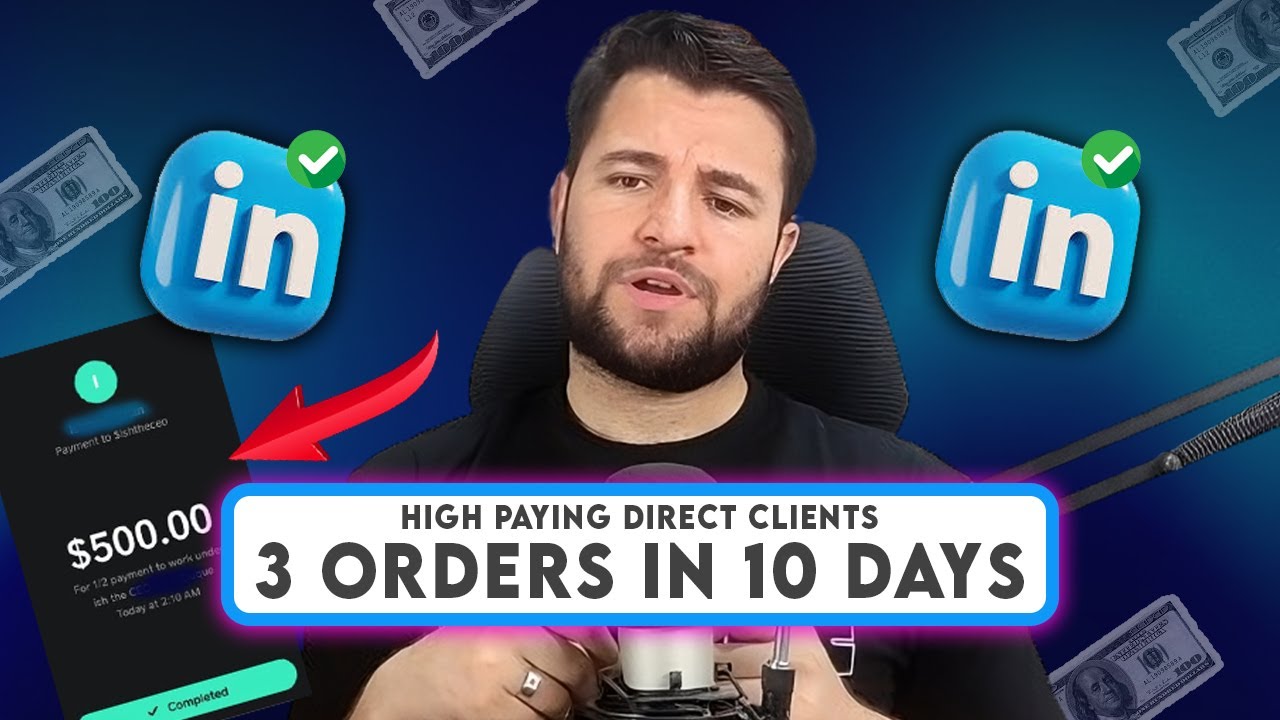 Got My $500 Client Today! How to find clients on Linkedin? Best Way to Find Clients on Linkedin