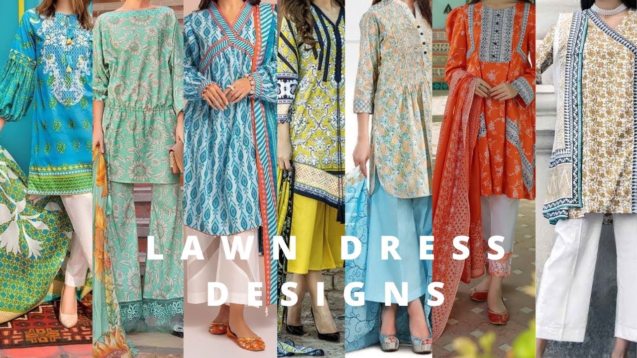 Dress Designs For Summer | Dress Design Ideas | Lawn Suit Designs | Ladies Designs | Fashion Fever