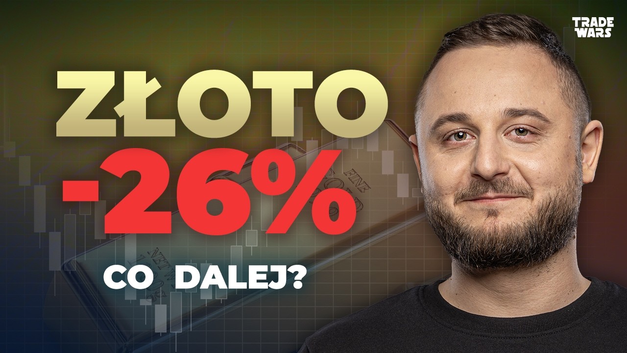 ZŁOTO: Historyczny spadek o 1500$! Ile jeszcze spadnie? 📉 ( Powt&oacute;rzy -45% ? )