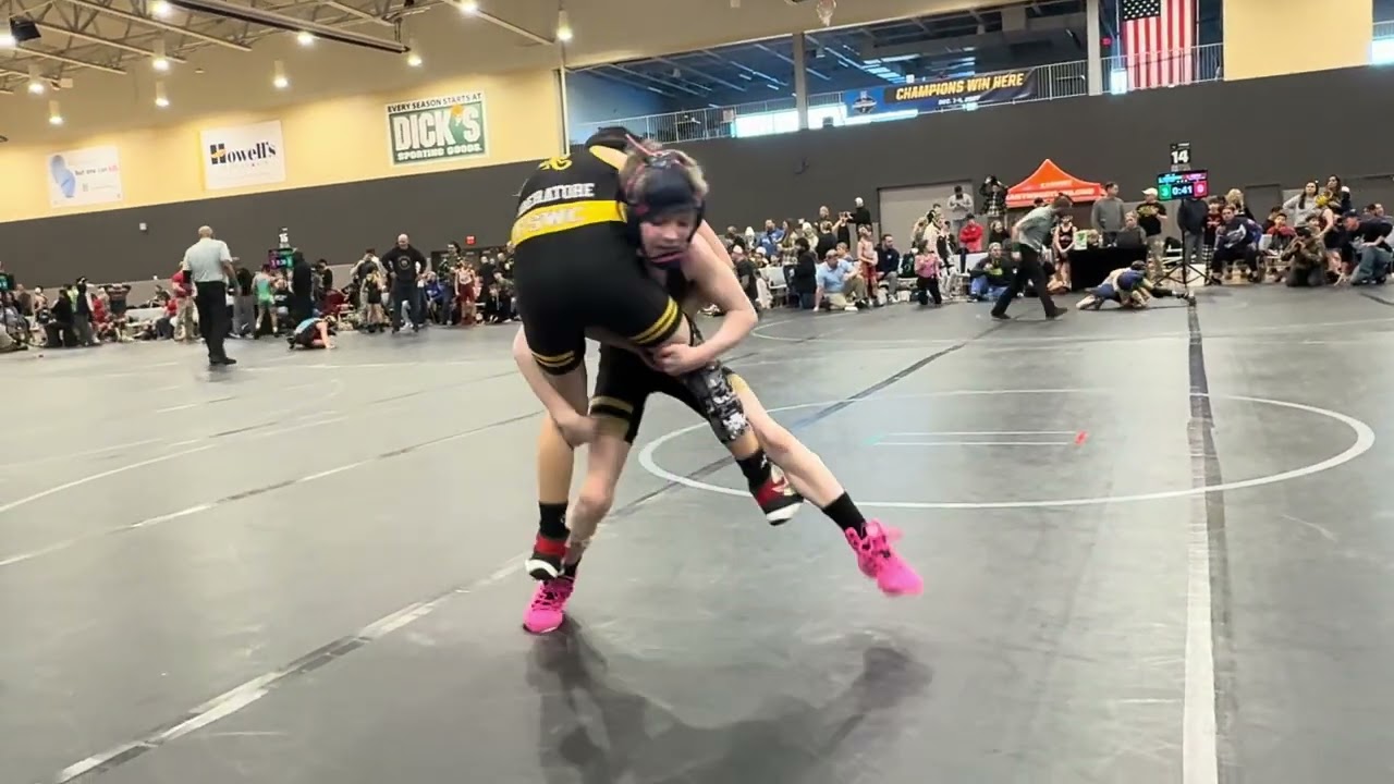 2/8/2025 McDongah Duals K6 66lb 6th Match #westvirginiahammer  #quest #tristatehammers 