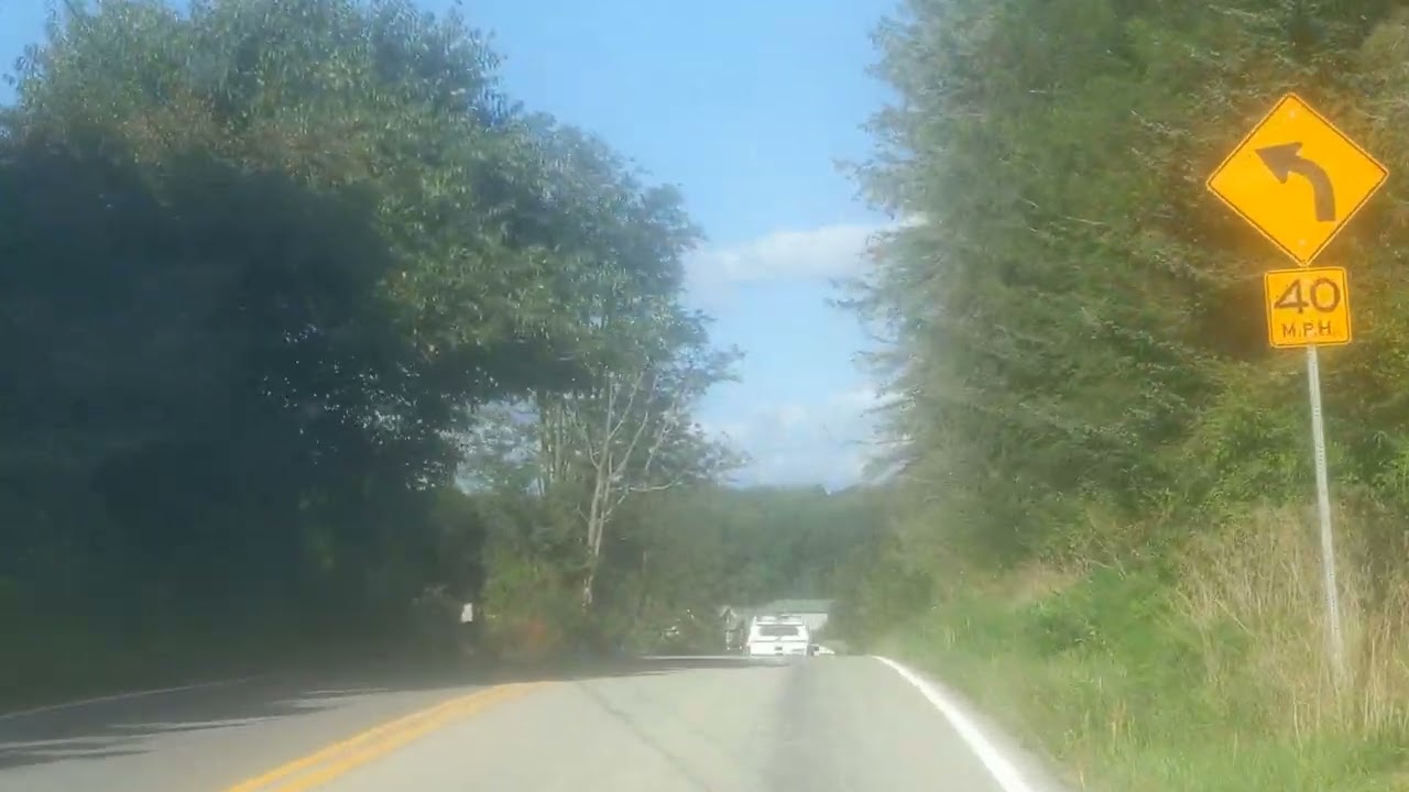 Driving from Cresson PA through Loretto, Chest Springs, Ashville, Coupon, and into Gallitzin PA