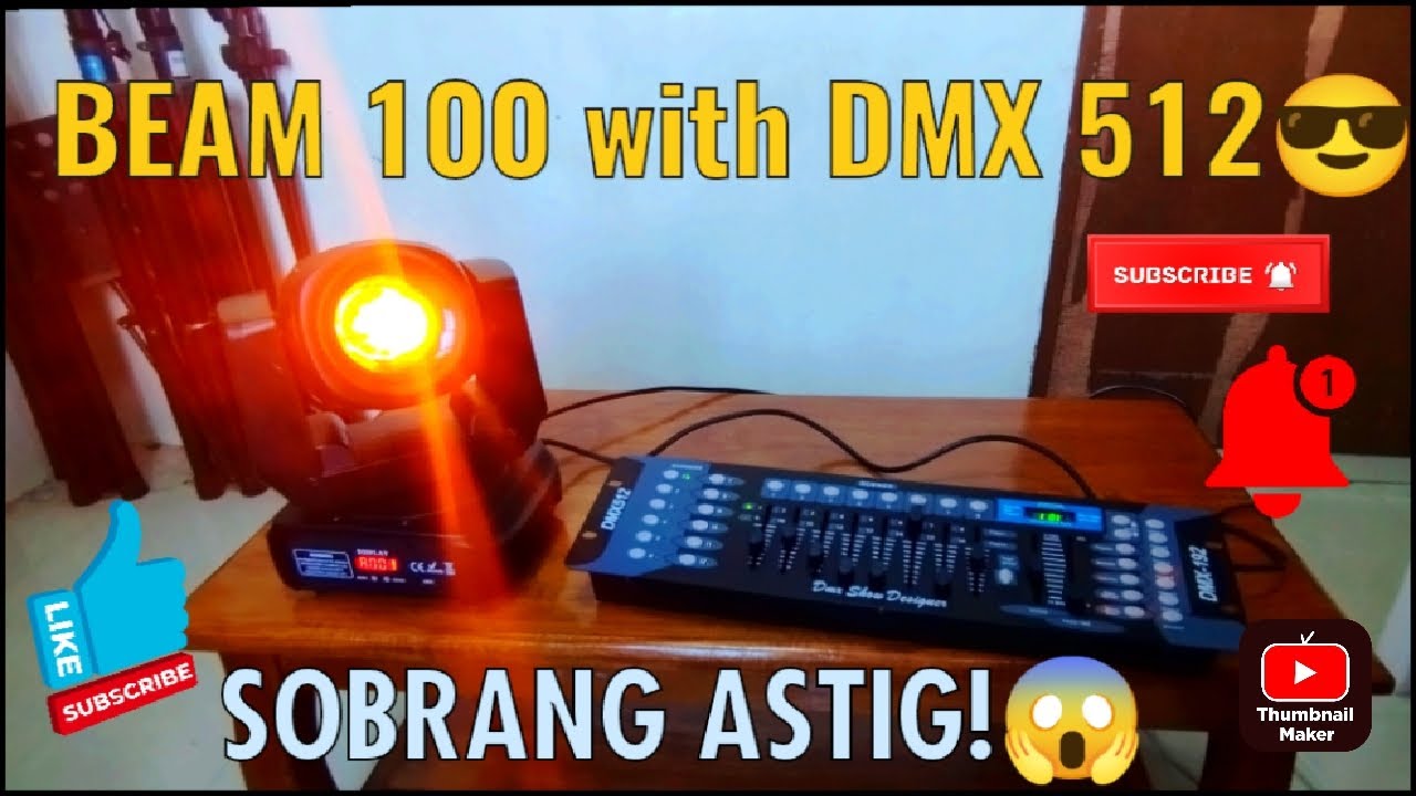 BEAM 100 WITH DMX CONTROLLER | BEAM 100 | DMX 512 | LIGHTINGS