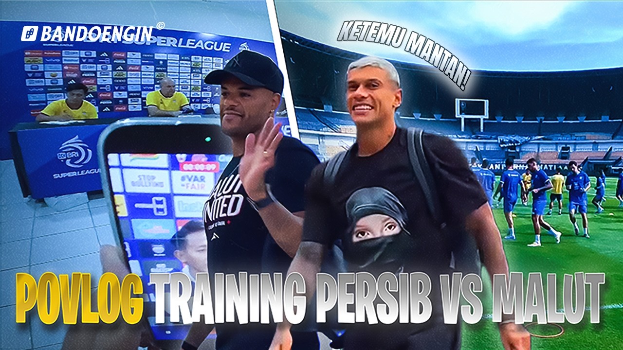 Ciro & DDS Sapa Fans di Bandung! Intip Latihan Persib & Malut United! | POVlog BANDOENGIN
