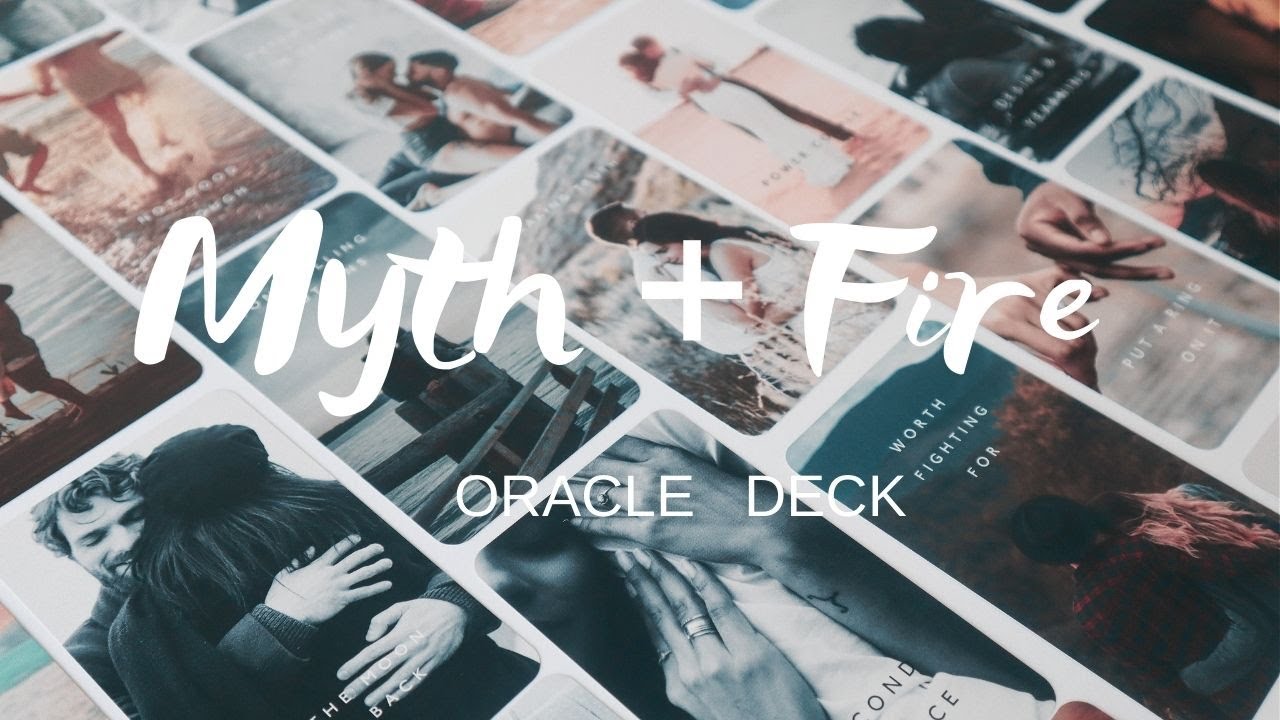 MYTH & FIRE - Lumiere Oracle Deck show and tell / unboxing