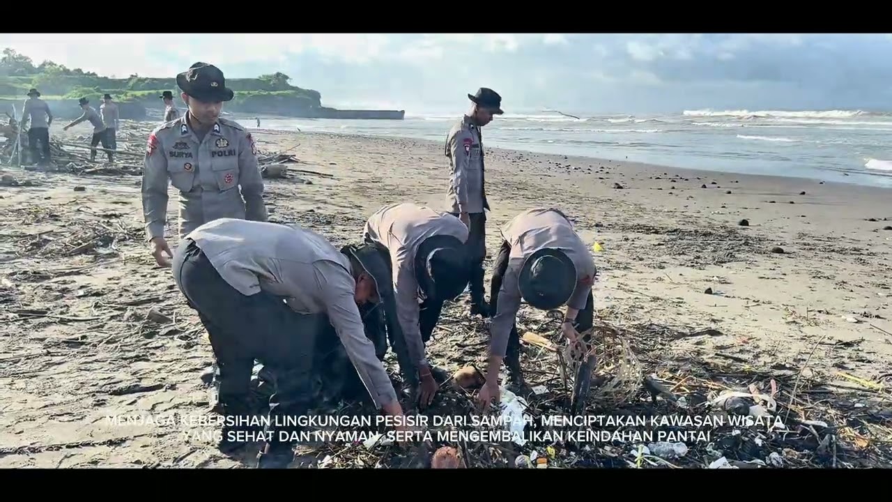 Kurve di Pantai Yeh Gangga, Tabanan, Bali