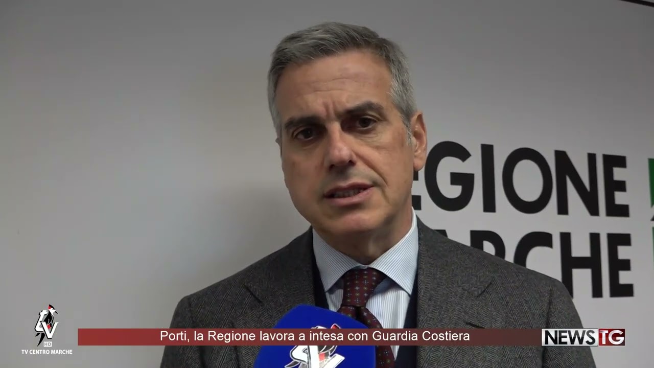 Porti, la Regione lavora a intesa con Guardia Costiera