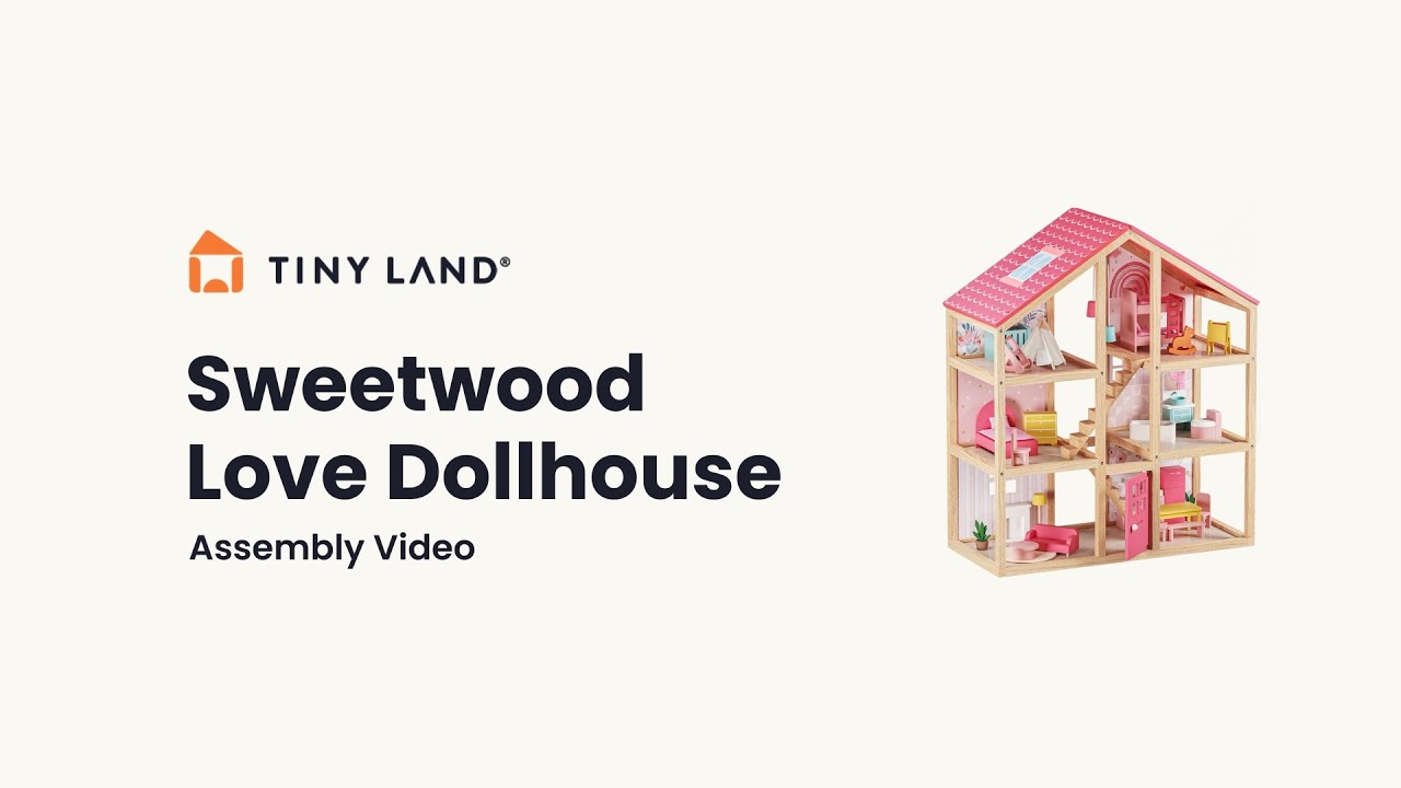 Tiny Land&reg; Sweetwood Love Dollhouse Assembly Instruction
