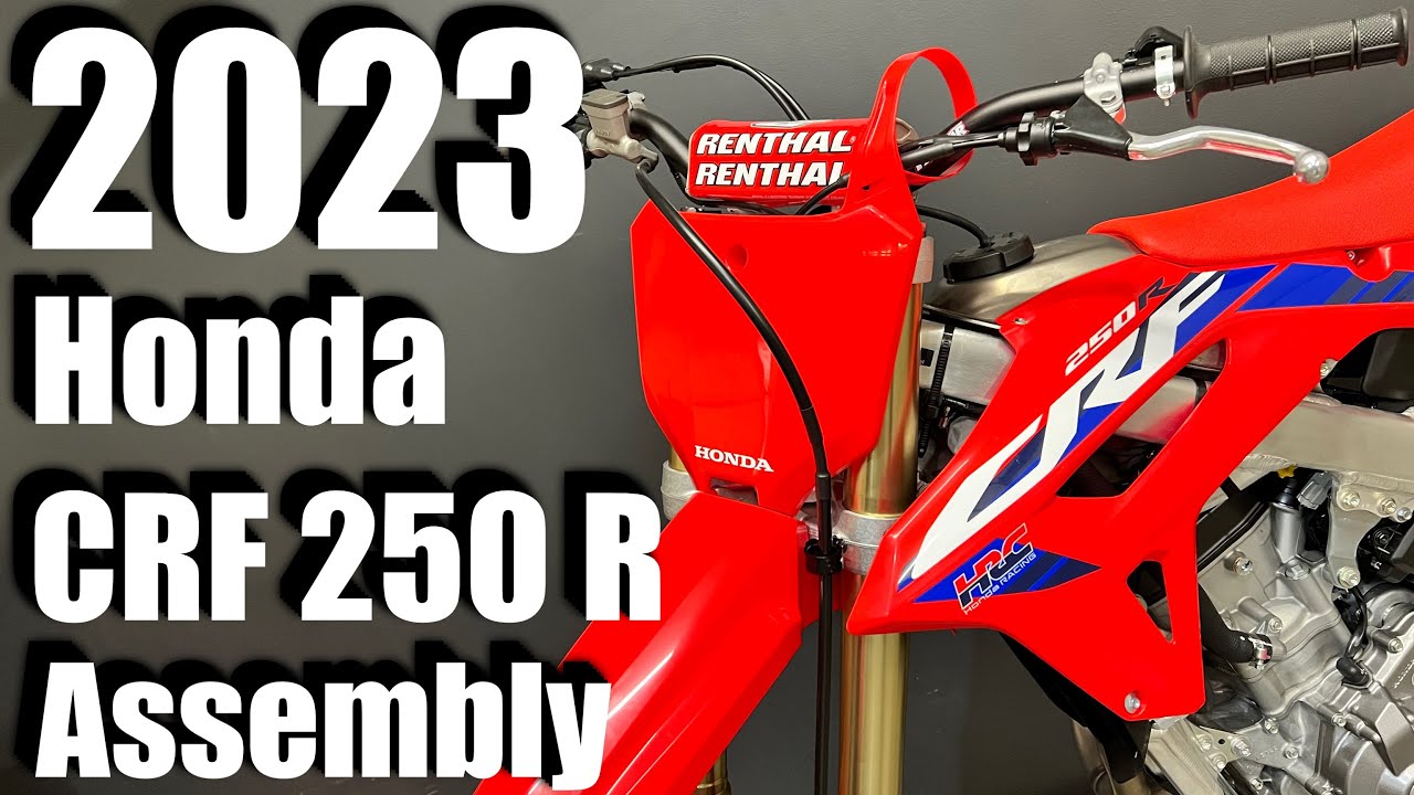 2023 Honda CRF 250 R Unboxing / First Start