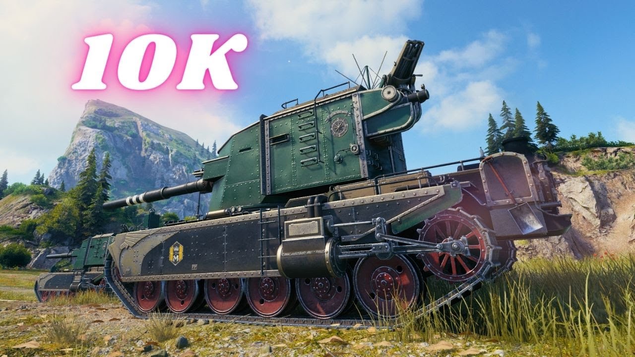 FV4005 Stage II  10K Damage 7 Kills World of Tanks