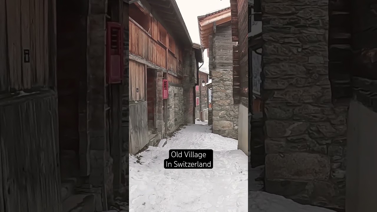 Bellwald Switzerland Old Village        #switzerland #village #travel