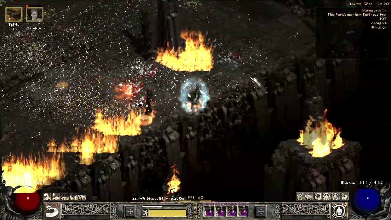 Pd2 S12 Venom Assasin kill Diablo Clone T2