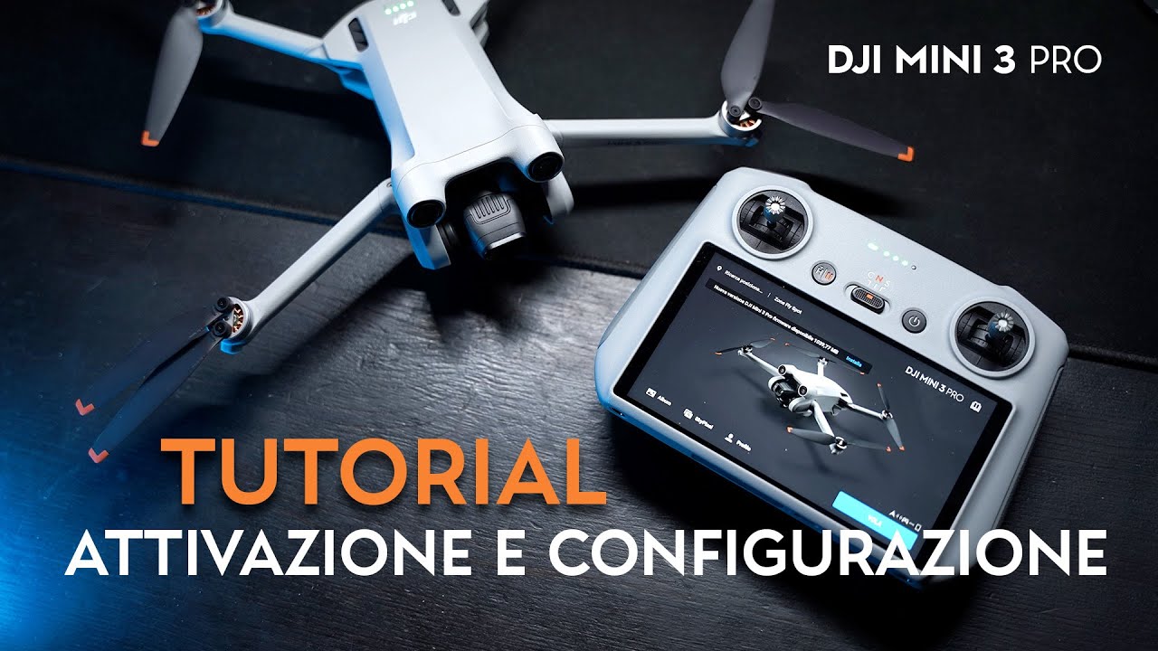 DJI MINI 3 PRO TUTORIAL Attivazione e Configurazione COMPLETA