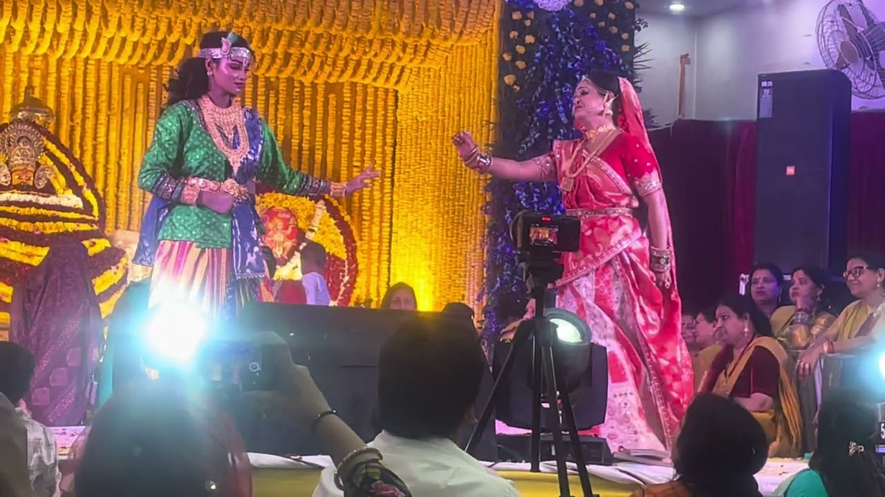 बर्बरीक युद्ध में जाने के लिए मातासे अनुरोध दिव्य दर्शन महिला कीर्तन मंडल गुरुग्राम 8-3-26