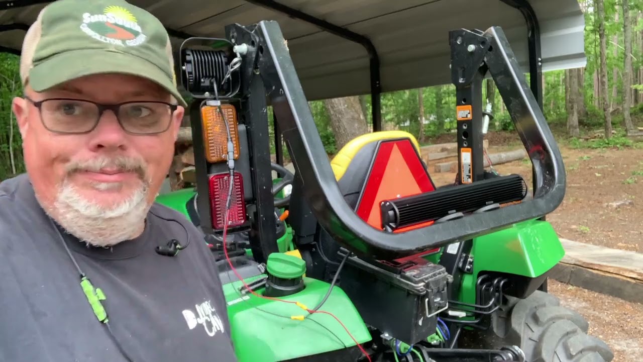 Installing LED's on John Deere 2032R