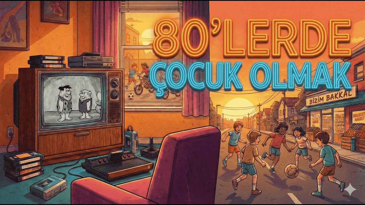 80'lerde Çocuk Olmak (Bölüm 1: Gündelik Hayat) | Gece Gece Tarih