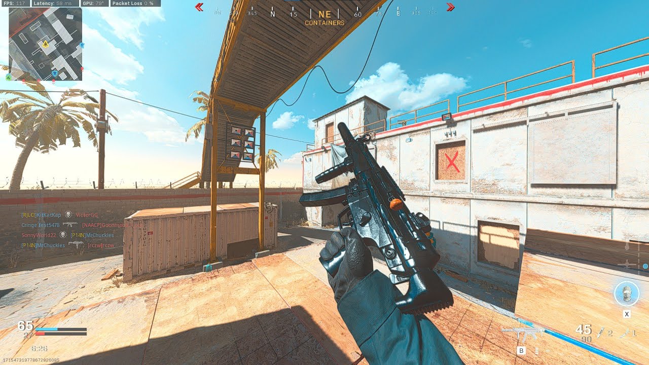 This is what highest fov looks like in Modern Warfare