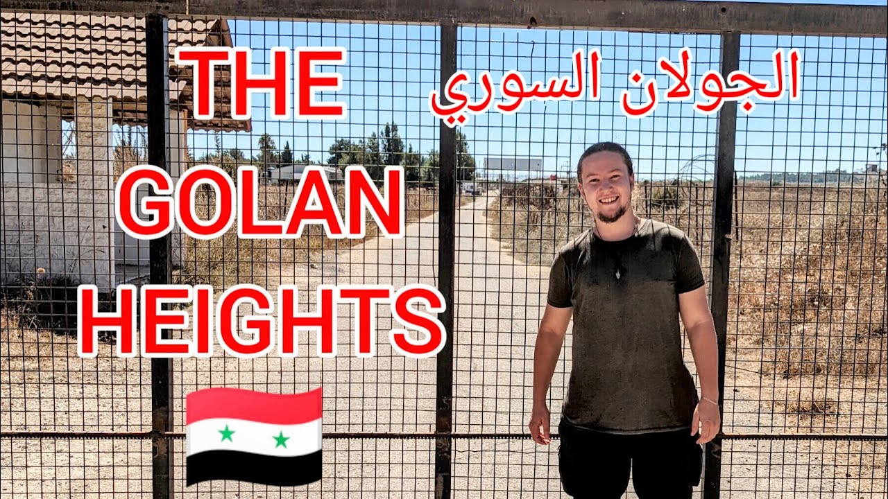 First Foreign Tourists in Syria's Quneitra - Golan Heights Vlog