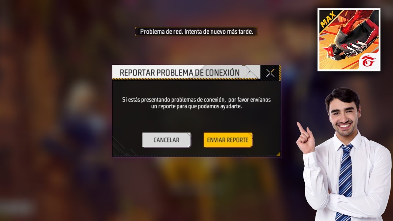 SOLUCION al ERROR de CONEXIÓN de RED en FREE FIRE 2024