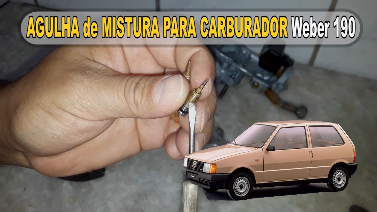 Agulha de Mistura para Carburador Weber 190