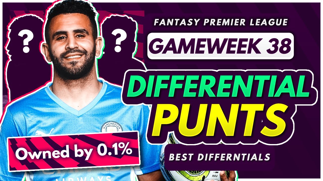 FPL GAMEWEEK 38 DIFFERENTIALS! | Best One Week Punts for GW38 Fantasy Premier League 2021-22