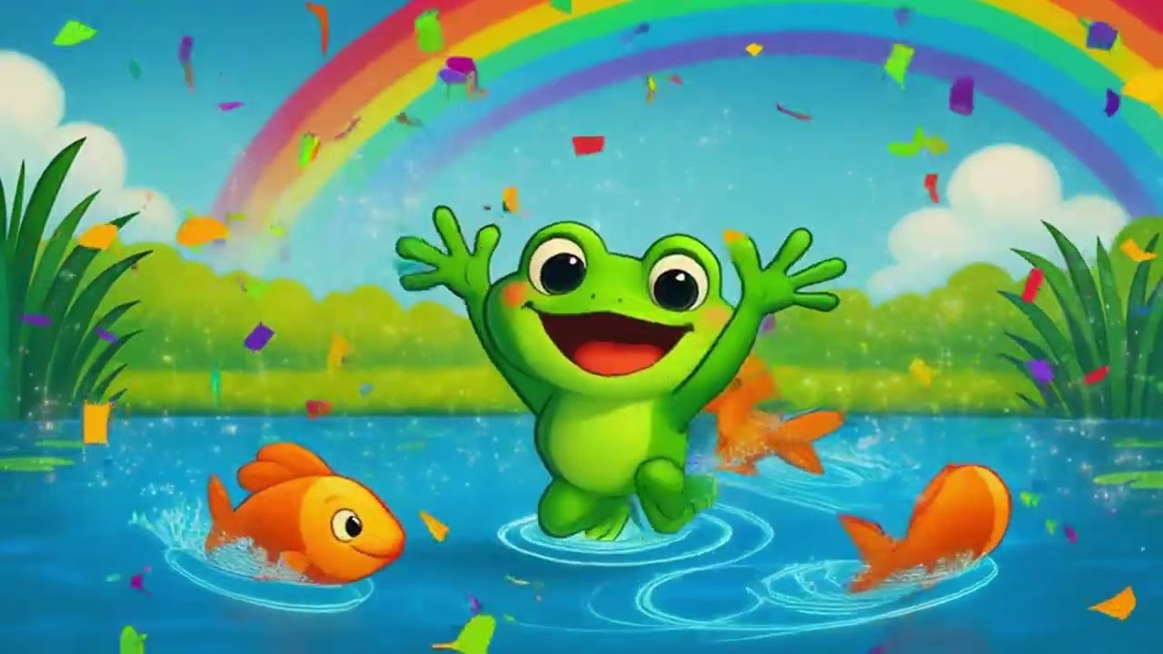 🐸 Zıp Zıp Kurbağa Şarkısı 🎵 | Komik Çocuk Şarkıları | Eğlenceli Animasyon