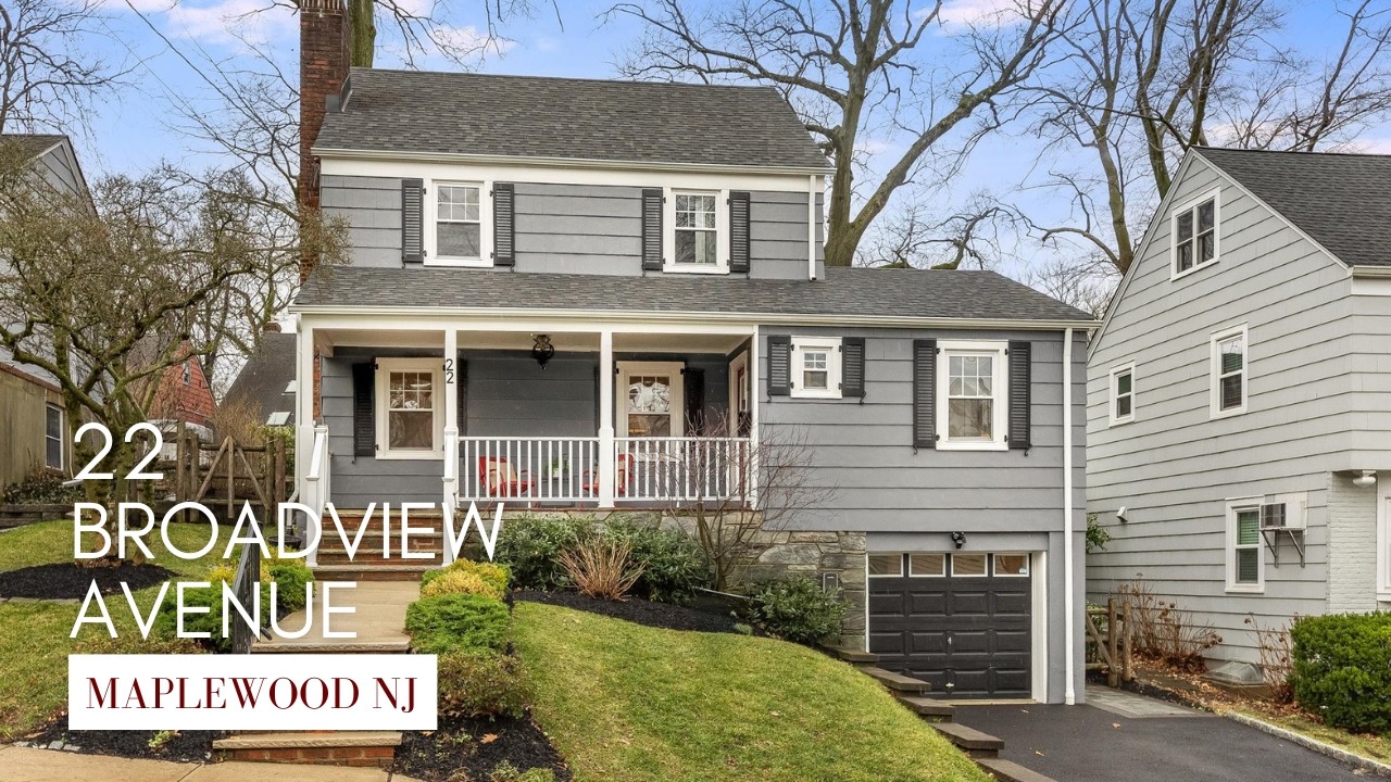 22 Broadview Ave., Maplewood NJ Video Walkthrough by Pollock Properties Group