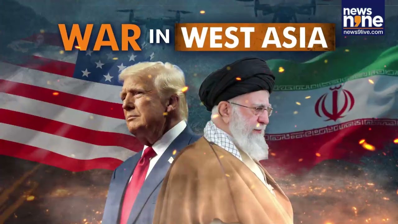 Missile Interceptions Light Up West Bank Sky As U.S-Israel War Against Iran Intensifies | News9