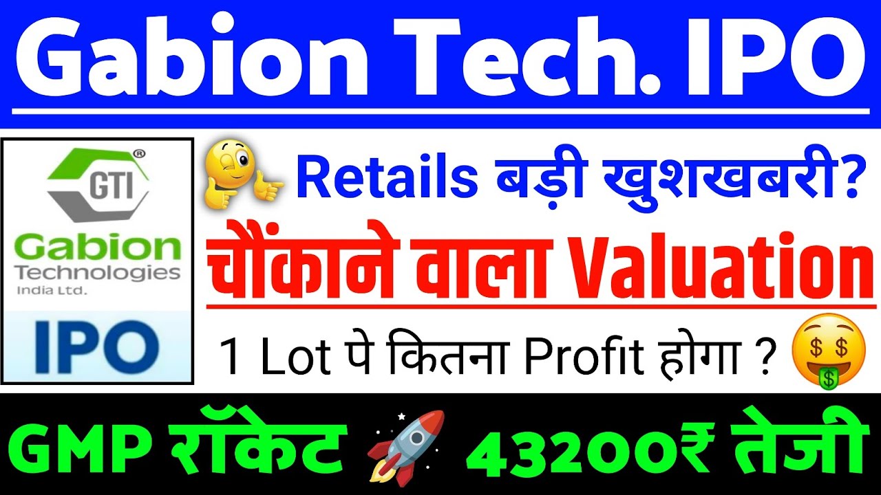 Gabion Technologies India IPO | Gabion Technologies India IPO GMP status ? | Gabion IPO Latest news