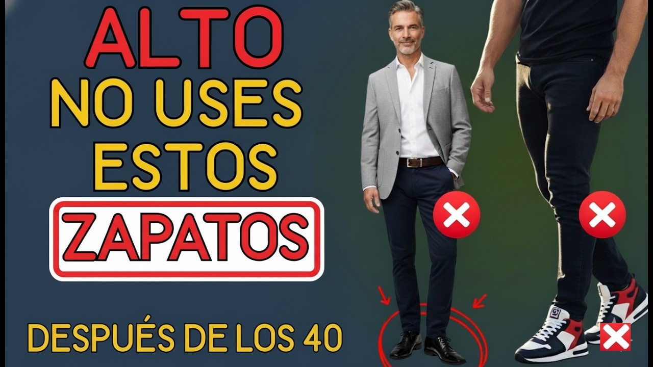 Los MEJORES ZAPATOS CASUALES para HOMBRES de más de 40 con ESTILO MODERNO