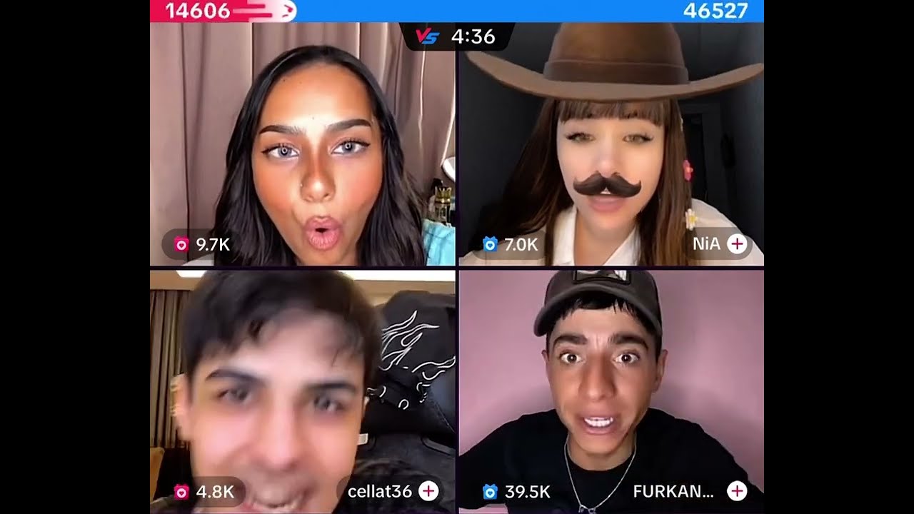Basmala is live with Cellal, Furkan and Nia / #teamozzy #basmala #ozzy #basmalaozzy #tiktoklivevideo