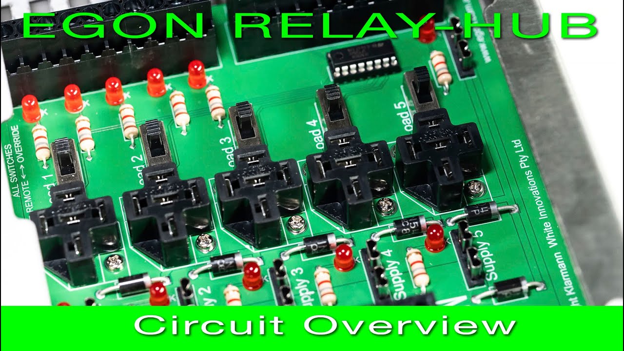EGON RELAY-HUB. Circuit Overview@EGONGame-changingsimplicity
