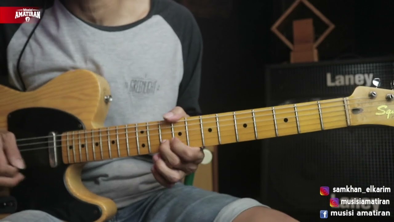 T2 Lelaki Cadangan tutorial solo gitar