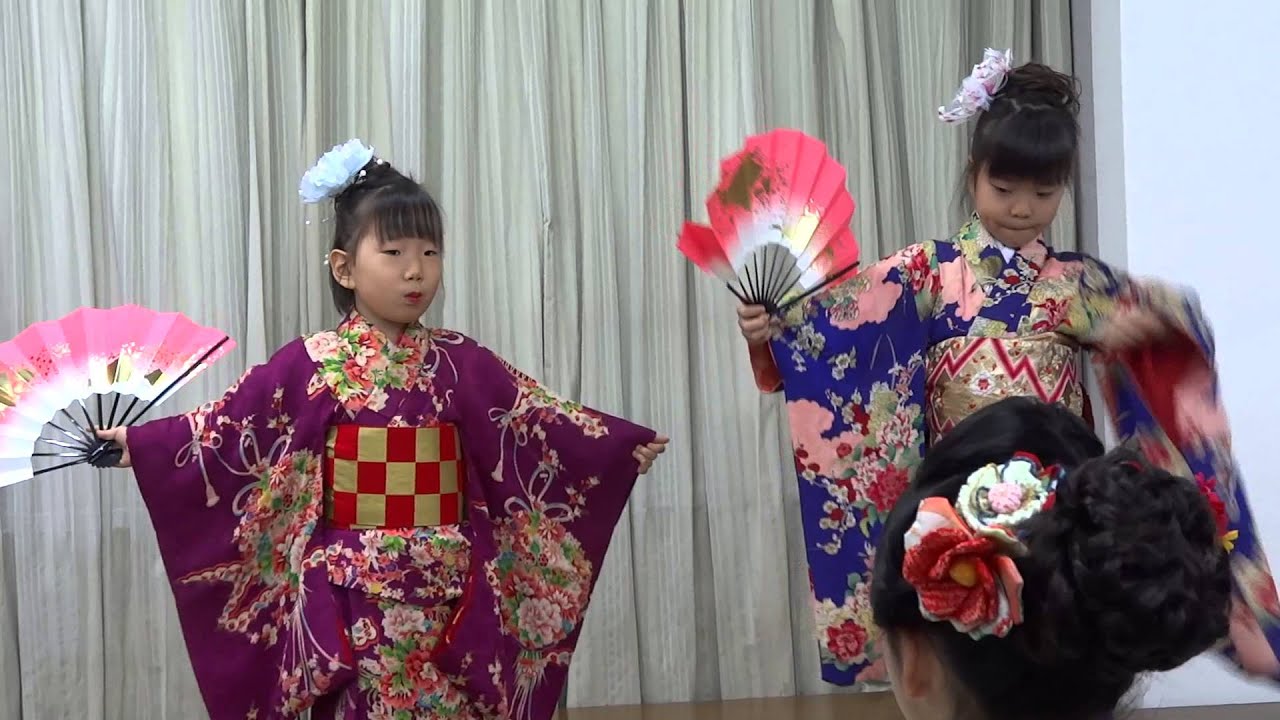 うれしいひなまつり・ものはな（因島日本舞踊子ども教室成果発表会2014）