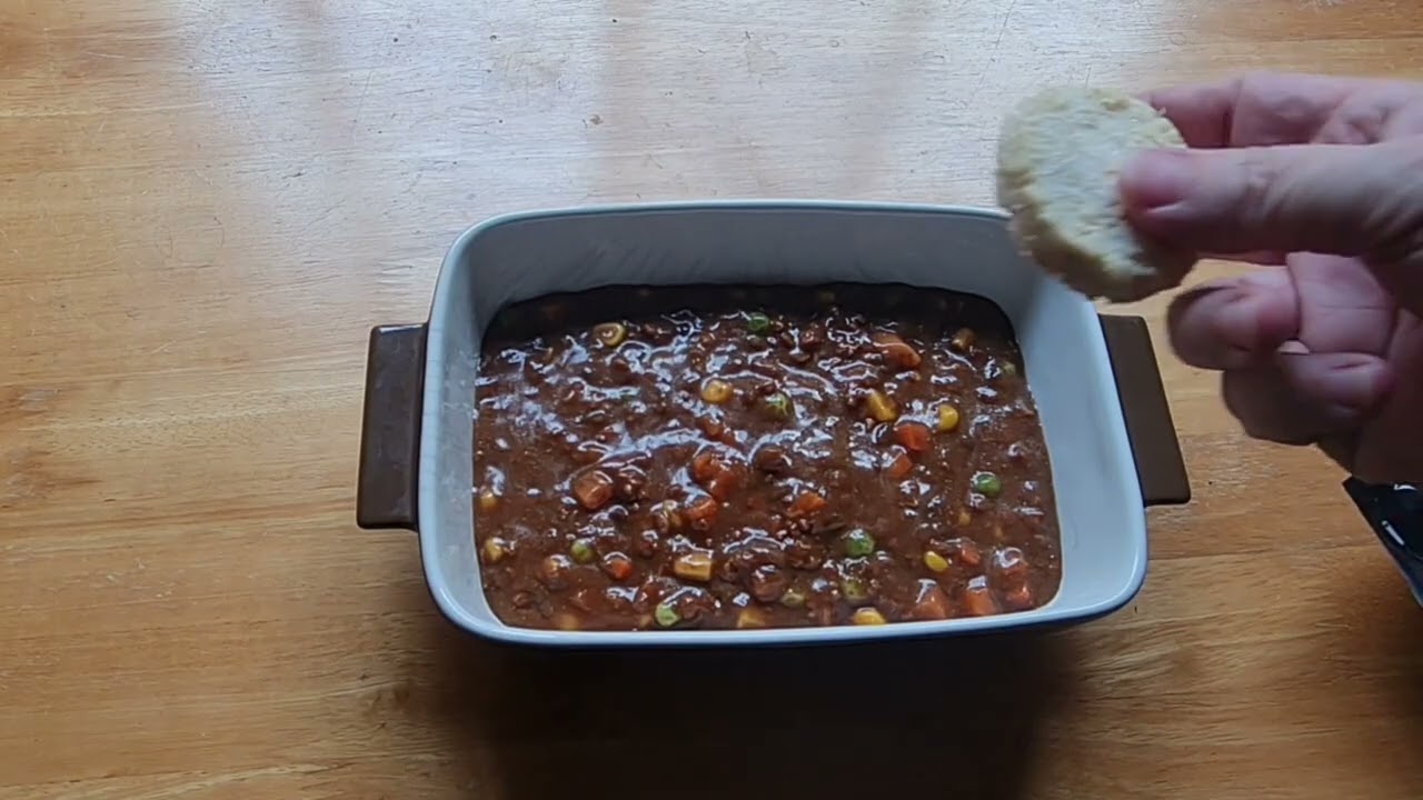 Cottage Pie - With Hashbrowns & Tinned Beef Steak & Onion