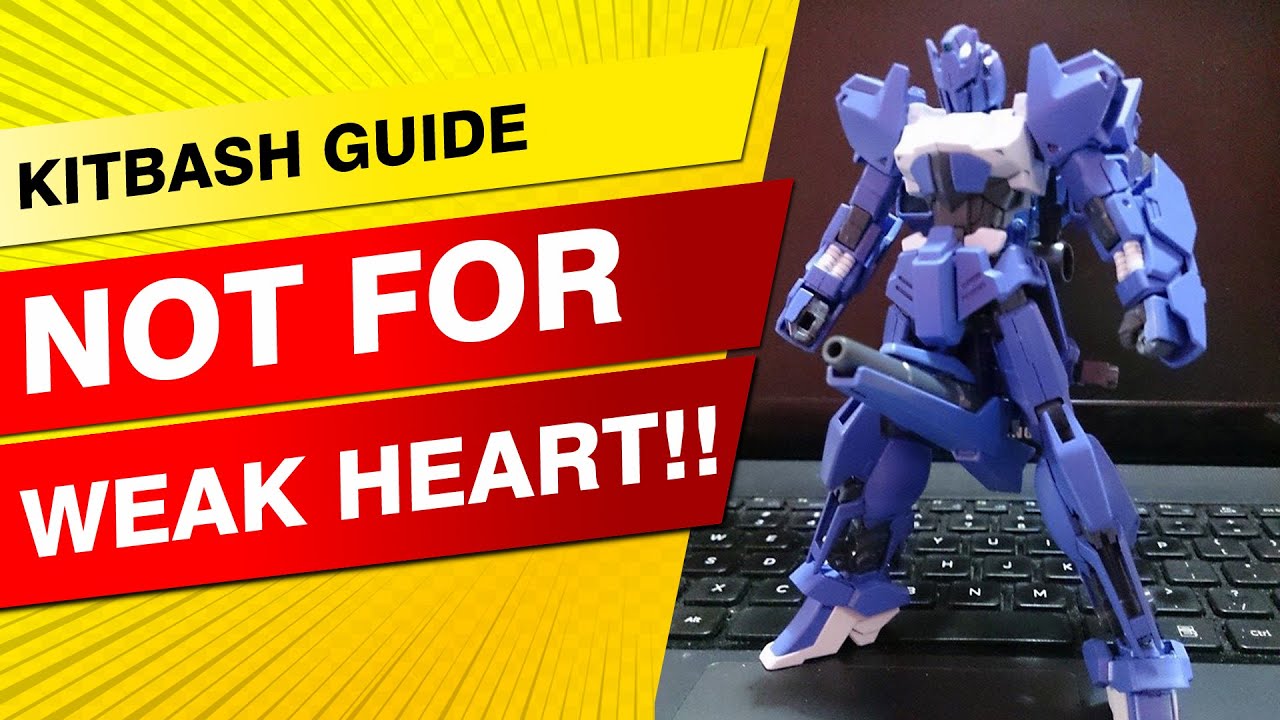 KITBASH GUNPLA GUIDE - GUNDAM ガンダム MODEL TUTORIAL