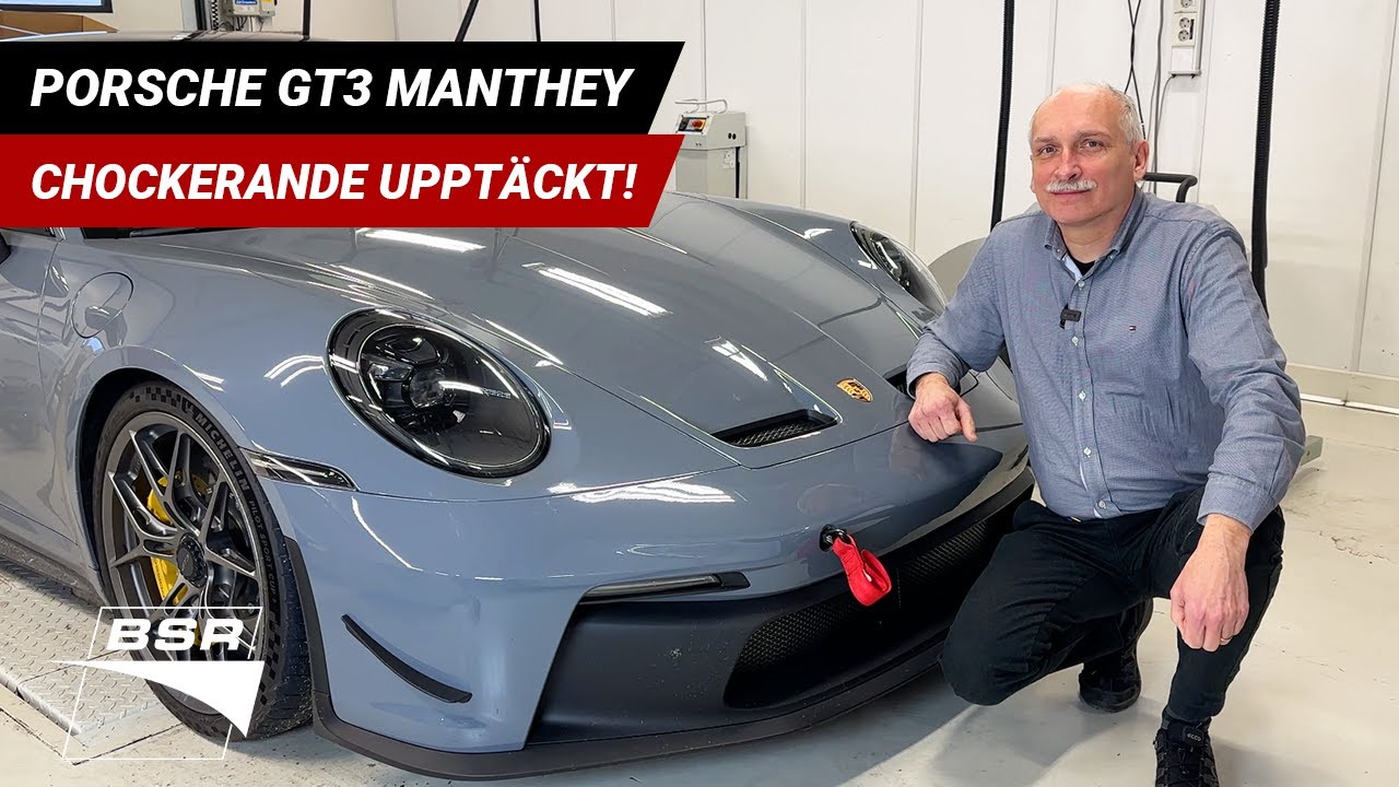 PORSCHE GT3 MANTHEY - Chockerande upptäckt!