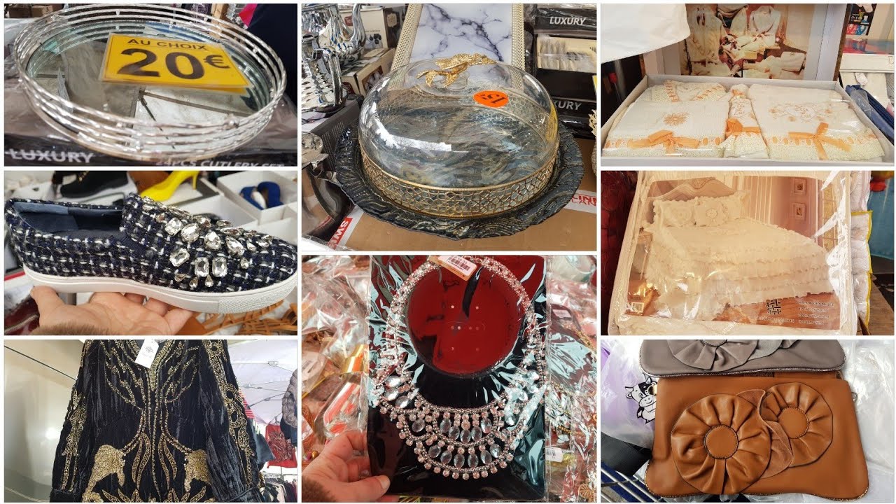 جولة في مارشي Montreuil لقيت هميزات ابتداءا من 1€😉
