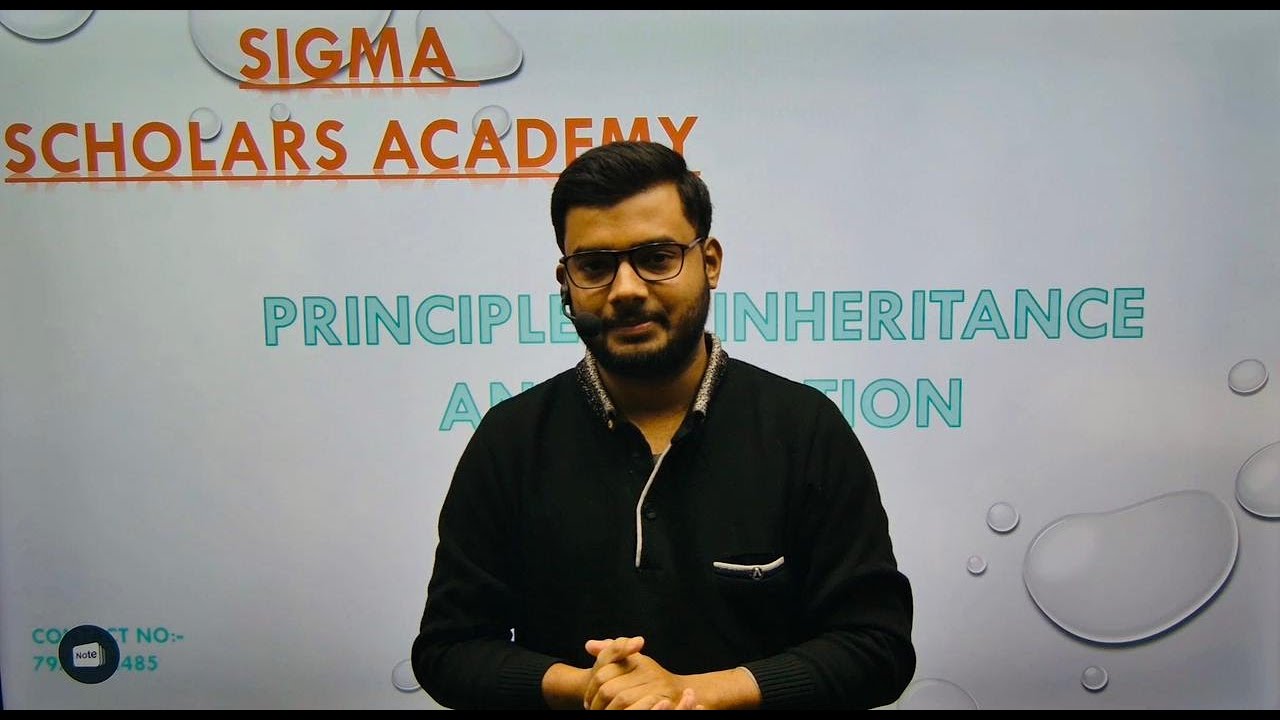 Principal of inheritance and variation ll BSEB MCQ PART 1 ll By Ujjwal Sir