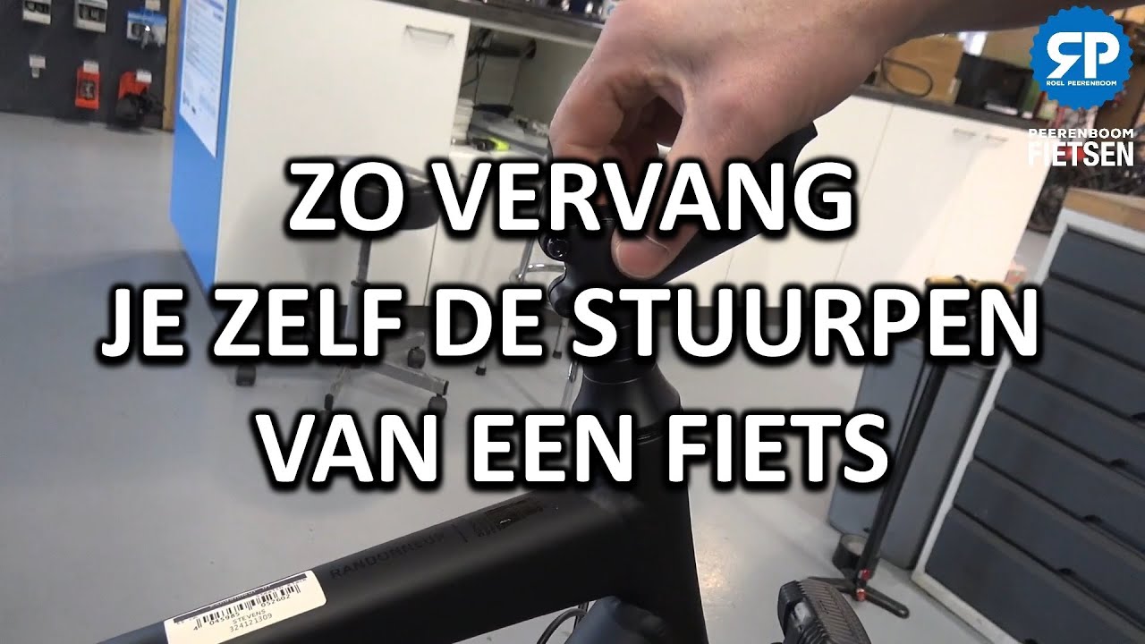 ZO VERVANG JE ZELF DE STUURPEN VAN EEN FIETS