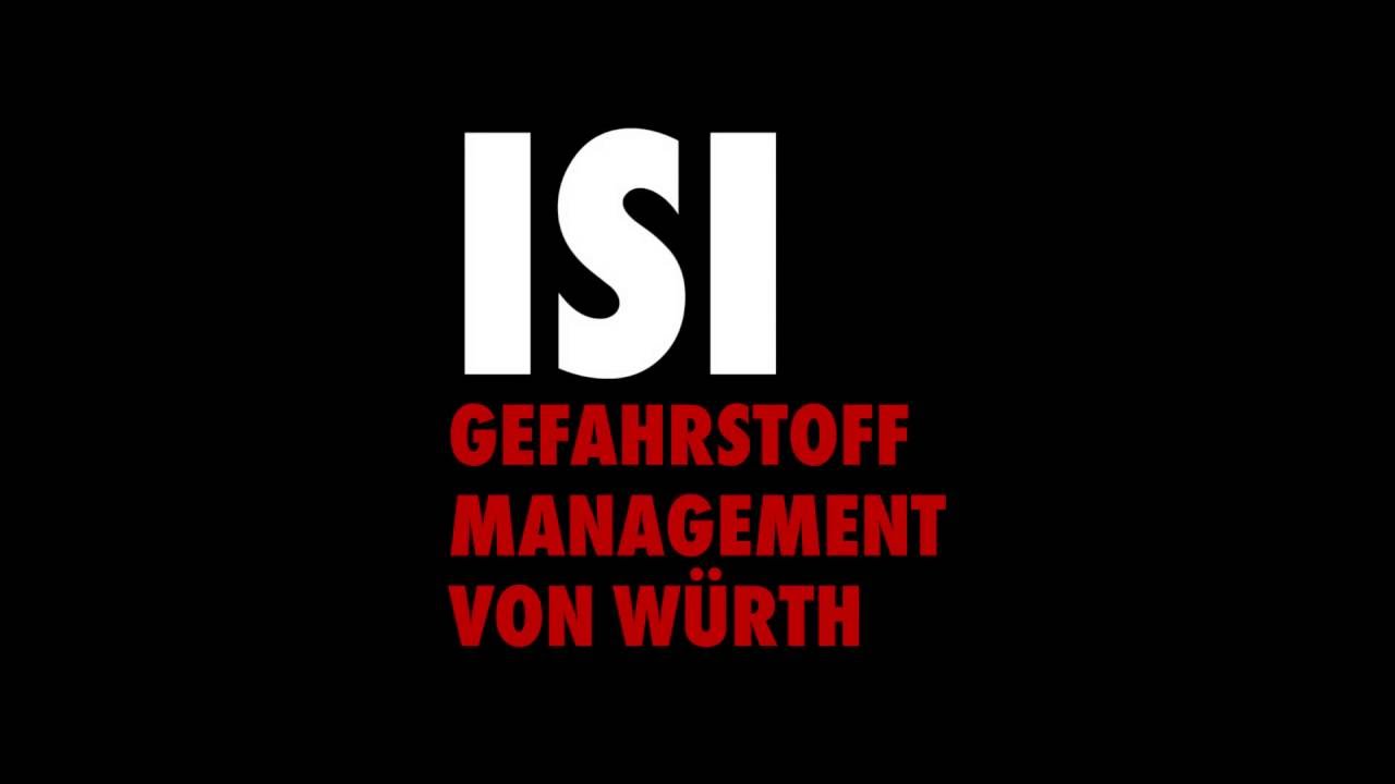 So starten Sie isi!! Gefahrstoffmanagement von W&uuml;rth - Login