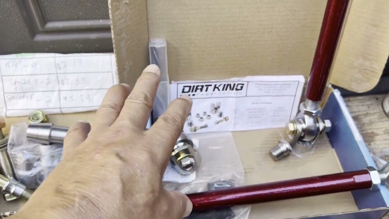 808 Frontier Journey part 18 Heim joint tierod install